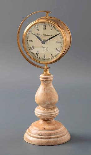 Wooden Desk Clock 