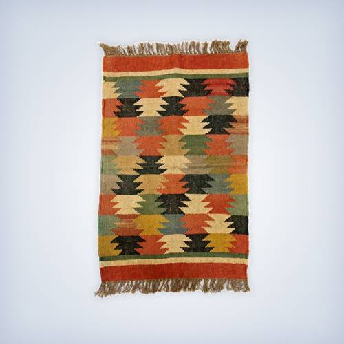  Handmade cashmere dori rug