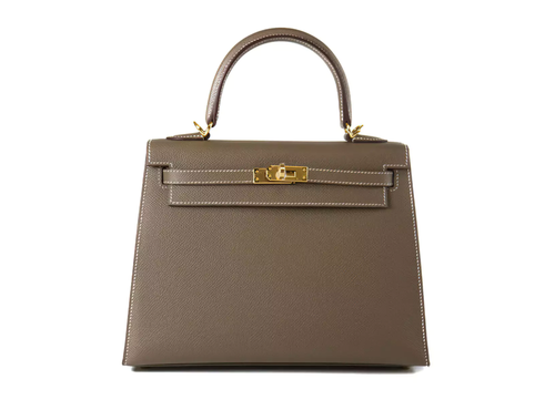 حقيبة هيرميس كيلي Hermès Kelly Retourne 25 Etoupe 