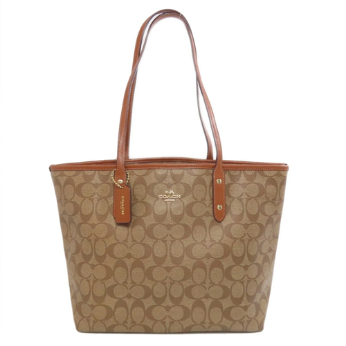 حقيبة كوتش سيتي توت  COACH CITY ZIP TOTE IN SIGNATURE