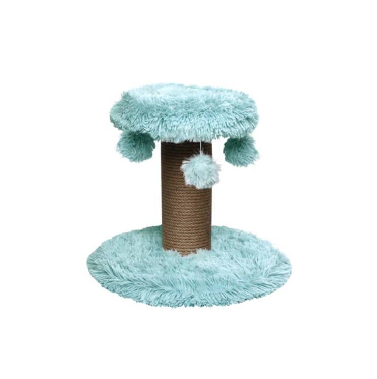 Scratching post for cats 39×34 cm Feline Go - Light blue