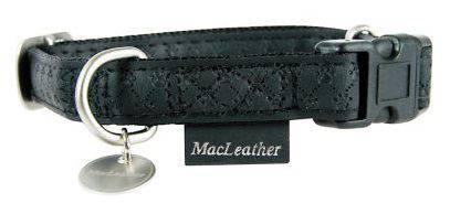 Zolux collar Mac Leather - Black