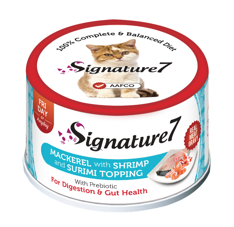 Mackerel with Shrimp and Surimi Topping (Fri) 70 g Signature 7  - 70 g