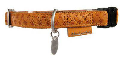 Zolux collar Mac Leather - Yellow