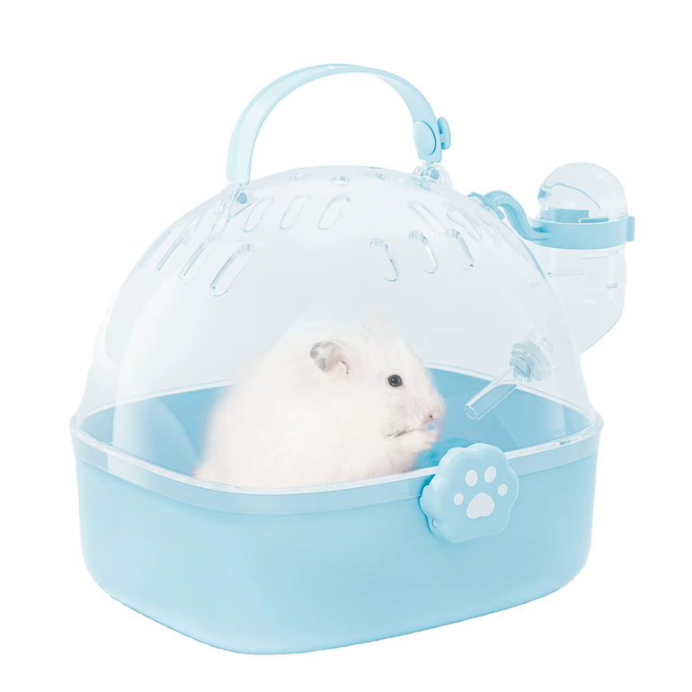 Carrier for Rodents and Small Birds 18×16×17 cm - Green