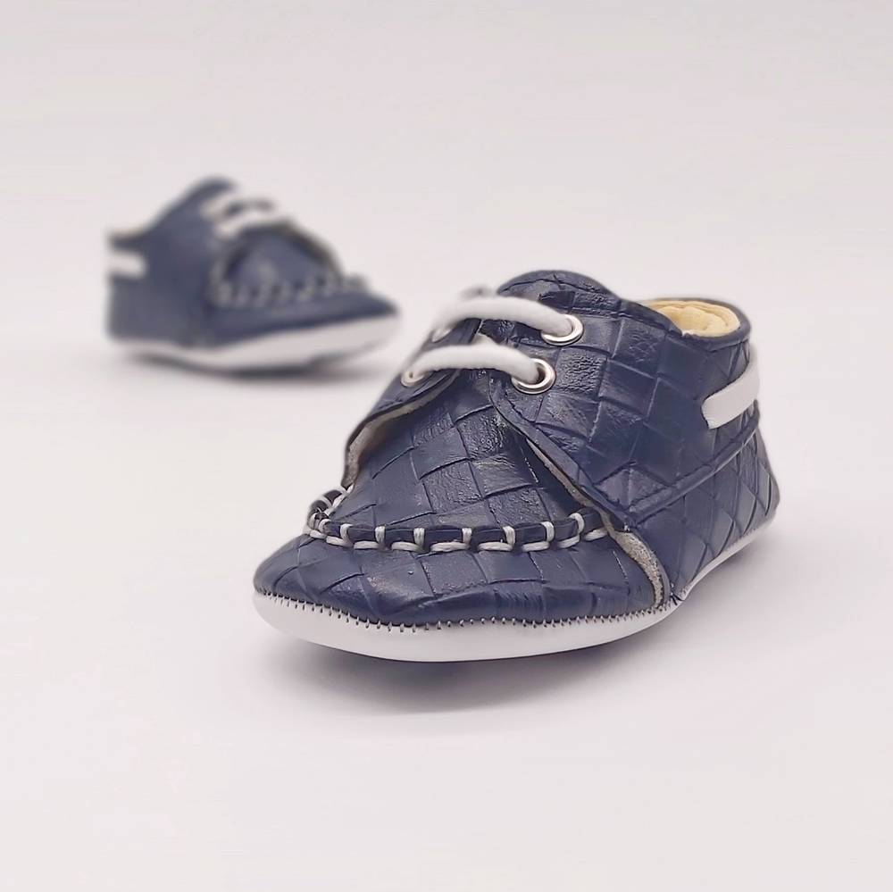 حذاء بيبي كول للمواليد لون أزرق داكن من بيبي باتيني 