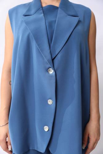 Vest Fluidité | Bleu Nuit Isabelle