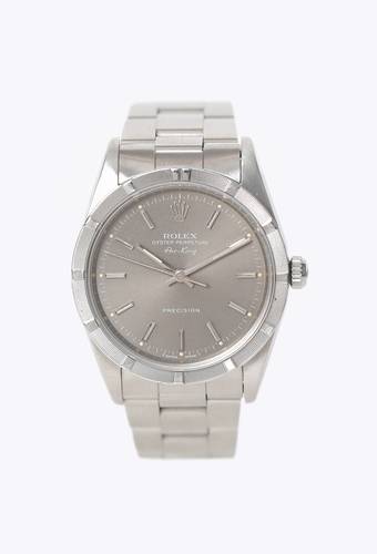 ساعة رولكس 1991 Air-King Grey Dial & Stainless Steel Watch