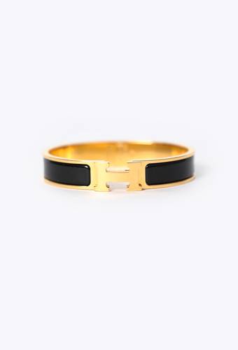 سوارة هيرمس ( H ) Thin Enamel Clic Clac 