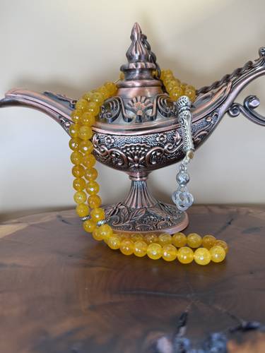 سبحة حجر الكالسيت