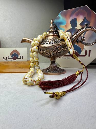سبحة مستكة(شبيه الكهرمان)
