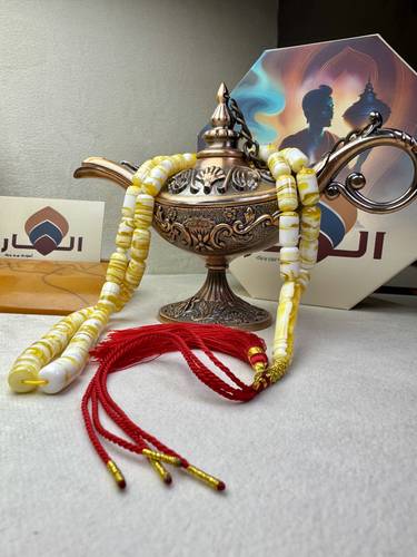 سبحة مستكة(شبيه الكهرمان)