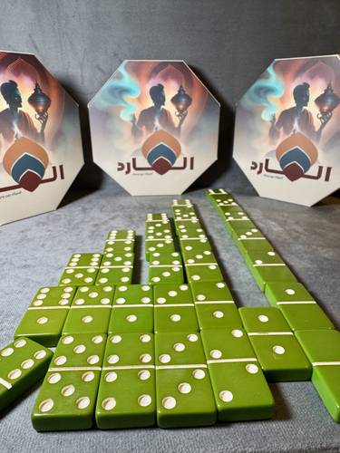 طبق ضومنة أمريكي قديم (أنتيك) أخضر تيفاني