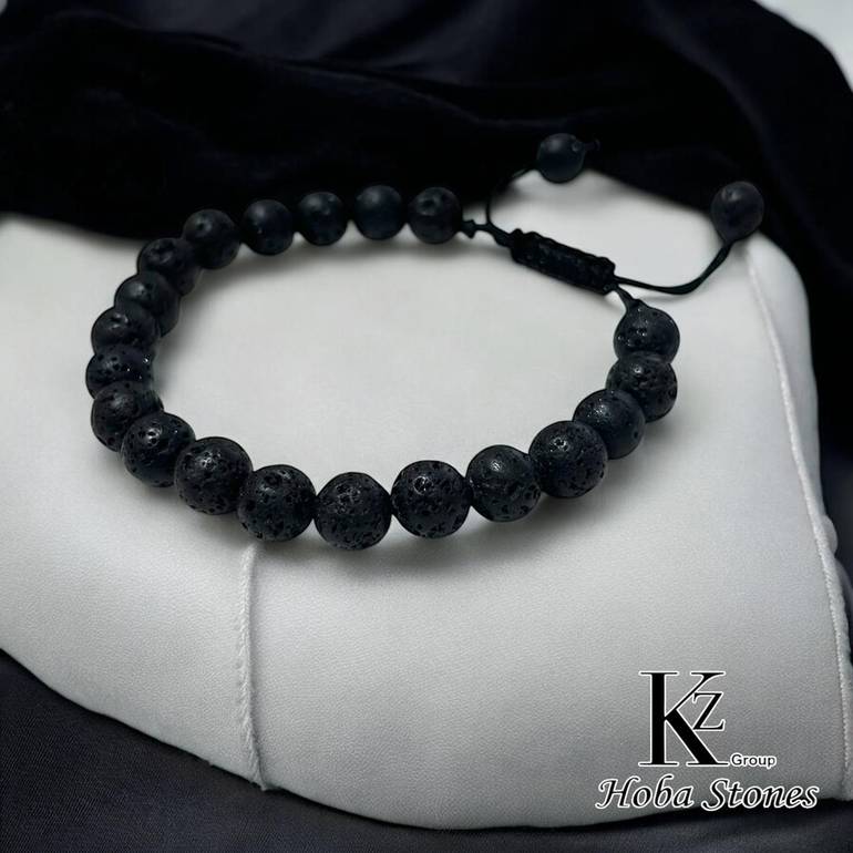 Bracelet Lava stones