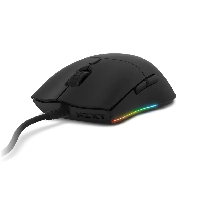 ماوس NZXT Lift - MS-1WRAX-BM - PC Gaming Mouse - Lightweight Ambidextrous Mouse - High-end PixArt 3389