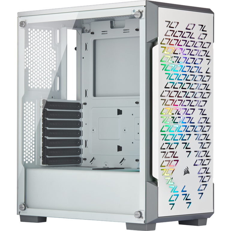 صندوق  أبيض Corsair icue 220T RGB White
