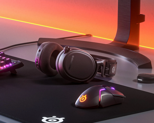 سماعات SteelSeries Arctis 9 Dual Wireless Gaming Headset – Lossless 2.4 GHz Wireless + Bluetooth – 20+ Hour Battery Life – for PC, PS5, PS4, Bluetooth, Black 