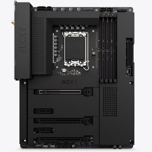 NZXT N7 Z790 Motherboard اللوحة الام اللون الاسودN7-Z79XT-W1 - Intel Z790 chipset (Supports 12th &13th Gen CPUs) - ATX Gaming Motherboard - WiFi 6E connectivity - Bluetooth - 