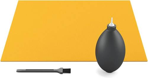 عدة تنظيف  Glorious Keyboard & Mouse Cleaning Kit - Included Brush, Blower & Microfiber Cloth (GLO-Acc-CK) 