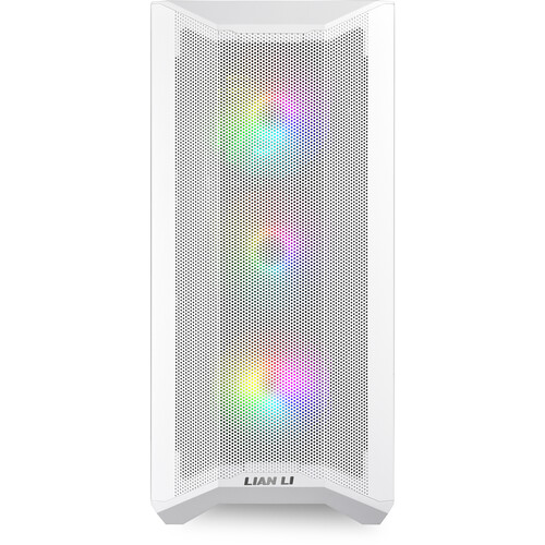  صندوق  أبيض Lian Li LANCOOL II Mesh RGB Mid-Tower Case (White)