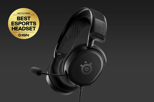  سماعات steelseries Arctis Prime Console - Competitive Gaming Headset - High Fidelity Audio Drivers - For Playstation 5, Xbox Series X/S And Pc - Black 