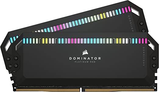 Corsair Dominator Platinum RGB DDR5 32GB (2x16GB) DDR5 5200  Black, 5200MHz رام