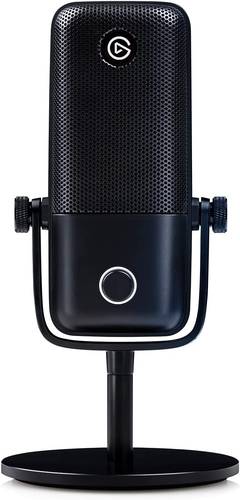 ويف 1 Elgato Wave:1, 10Maa9901 Premium Usb Condenser Microphone And Digital Mixing Solution, Anti-Clipping Technology, Tactile Mute, Streaming And Podcasting
