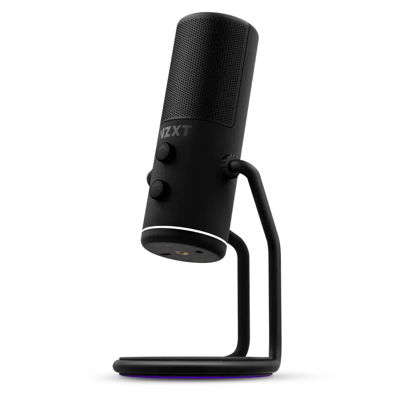 مايكروفون NZXT Capsule - AP-WUMIC-B1 - USB Cardioid Streaming, Gaming &amp; Podcasting Microphone