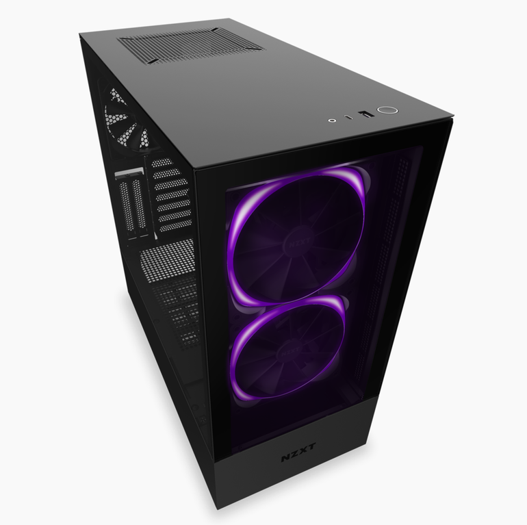 Case Nzxt h510 elite صندوق أسود 