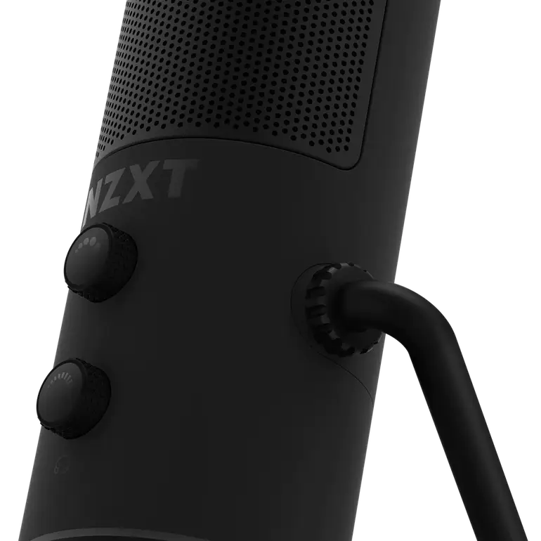 مايكروفون NZXT Capsule - AP-WUMIC-B1 - USB Cardioid Streaming, Gaming &amp; Podcasting Microphone