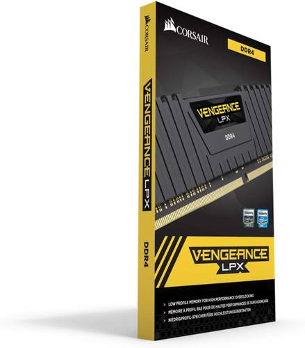 رامات Corsair Vengeance LPX 16GB (2 X 8GB) DDR4 3600 (PC4-28800) C18 1.35V Desktop Memory - Black (CMK16GX4M2D3600C18)