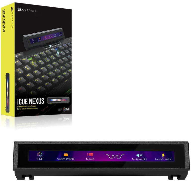 شاشة اختصارات نيكسس (لمس)  iCUE NEXUS Companion Touch Screen Corsair  
