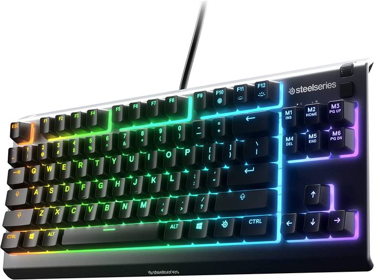 لوحة مفاتيح SteelSeries Apex 3 TKL RGB Gaming Keyboard