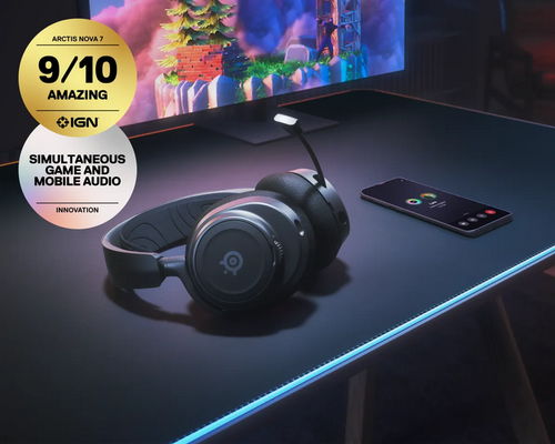 سماعة SteelSeries Arctis Nova 7 Wireless Gaming Headset