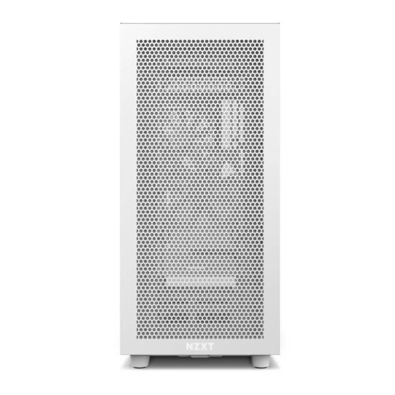 صندوق أبيض NZXT H7 Flow - CM-H71FW-01 - ATX Mid Tower PC Gaming Case -