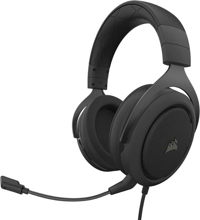 سماعة Corsair Hs50 Pro Stereo Gaming Headset Carbon