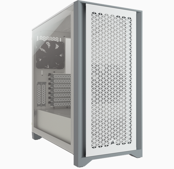corsair 4000D airflow ابيض صندوق 