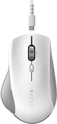 ماوس Razer Pro Click Humanscale Wireless Mouse: Ergonomic Form Factor - 5G Advanced Optical Sensor - 8 Programmable Buttons - Extended Battery Life of up to 400 Hours 