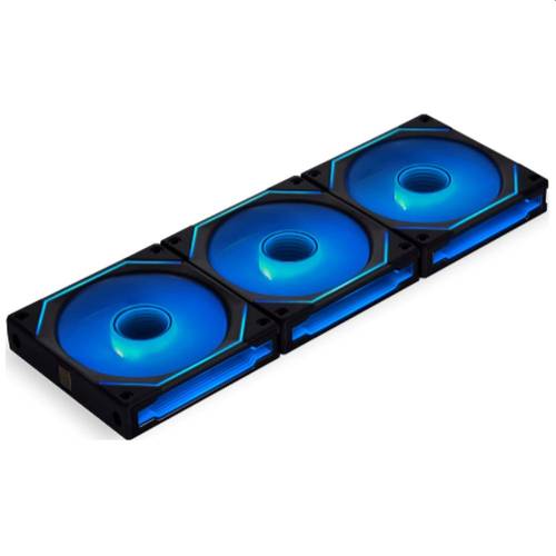 Lian Li UNI Fan SL-Infinity 120 RGB Triple 3 Pack-Black مراوح