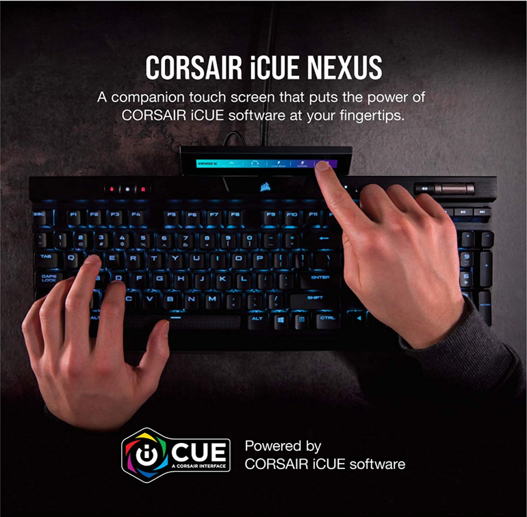 شاشة اختصارات نيكسس (لمس)  iCUE NEXUS Companion Touch Screen Corsair  