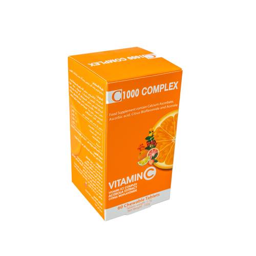 سي 1000 كومبليكس حبوب مضغ C 1000 Complex