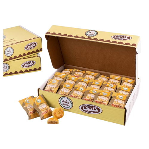Maamoul toffee cream filling with coconut, carton box 800 grams