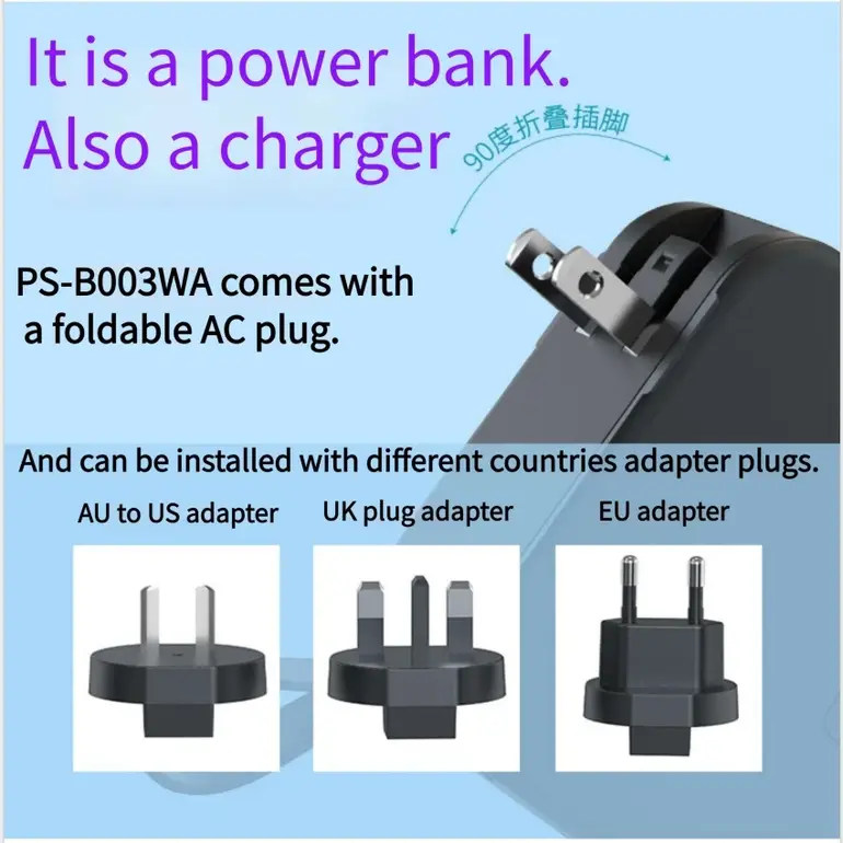 يأتي بنك الشحن اللاسلكي المغناطيسي مع كابل وقابس PD22.5W 10000mAh شاحن مدمج ومحمول آيفون 14 صغير قوي