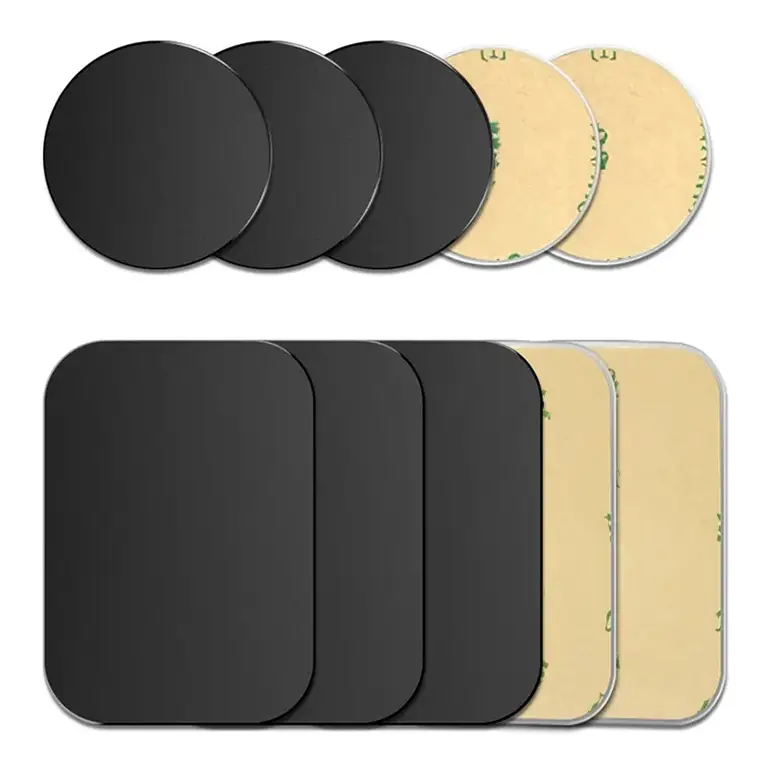 1pcs/3pcs/5pcs/Lot Metal Plate Stickers For Magnet Car Phone Holder iron Sheet Disk Replacement Magnetic Car Phone Holder Mount
