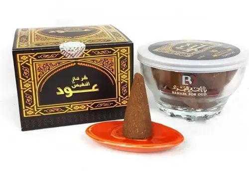 بخور هرمي عود النفيس12 حبة بانافع
