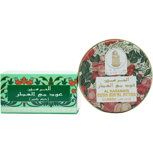 بخور الحرمين عود مع عطر الحجم وسط  40 جرام