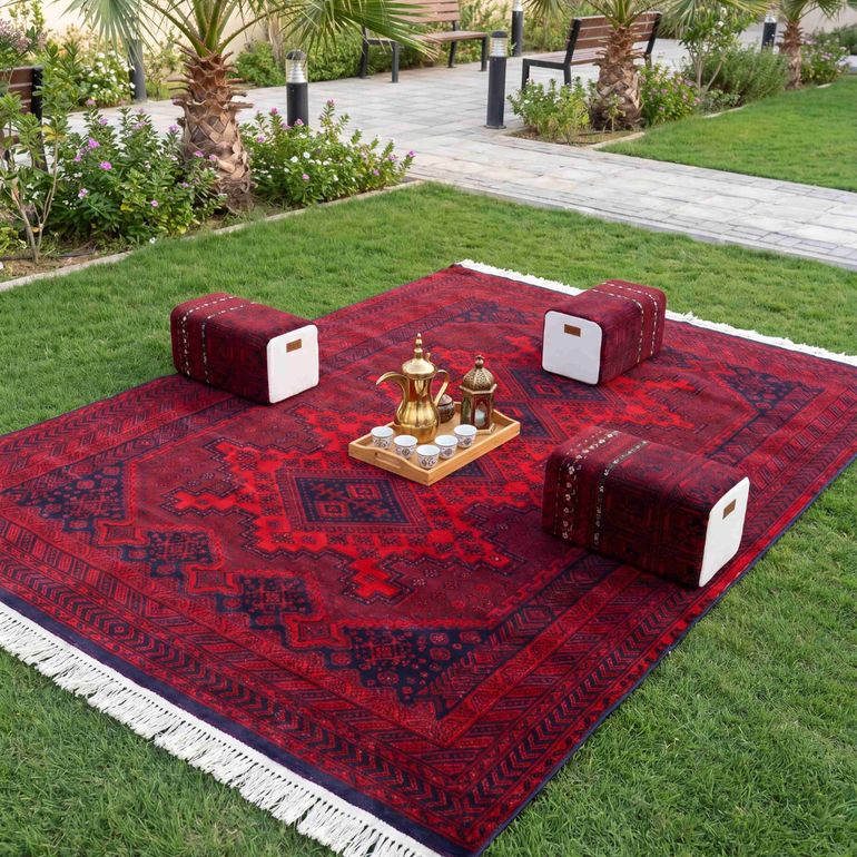 عرض السجاد الكبير + 3 مراكي مجانا  - خان محمدي - 230*160 - سدو