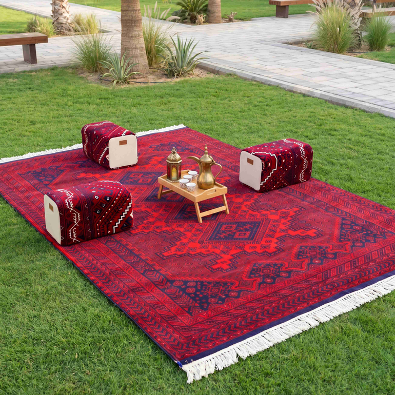 عرض السجاد الكبير + 3 مراكي مجانا  - خان محمدي - 230*160 - كاشان