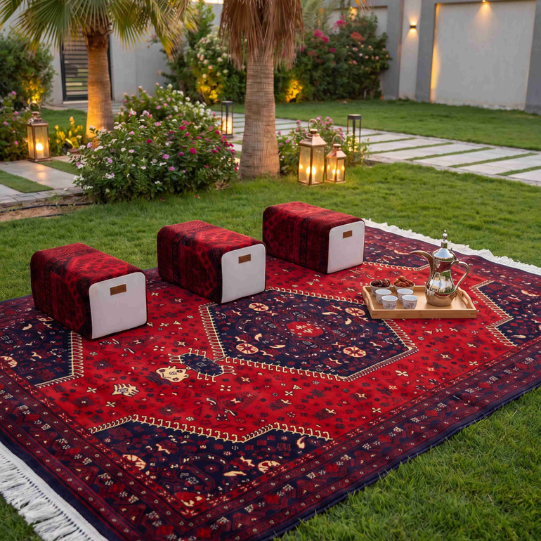 عرض السجاد الكبير + 3 مراكي مجانا  - أصفهان - 200*300 - خان محمدي