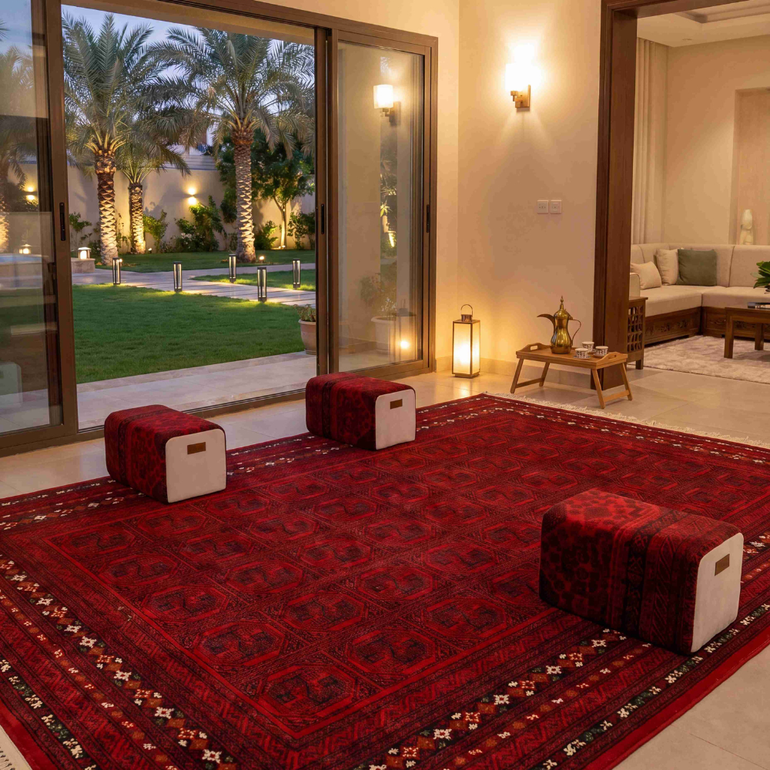 عرض السجاد الكبير + 3 مراكي مجانا  - السدو - 200*300 - خان محمدي